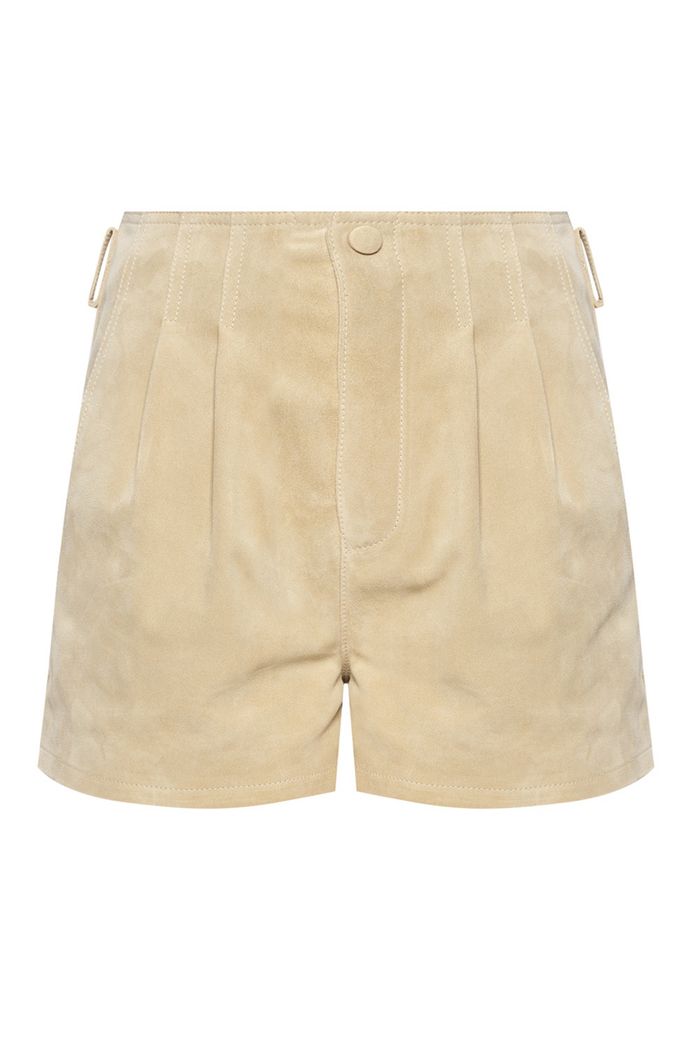 Saint Laurent Leather shorts